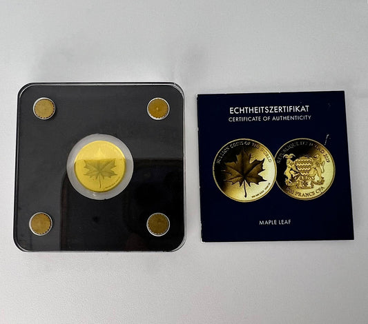 Tschad 3000 Francs 2019 Maple Leaf Gold 