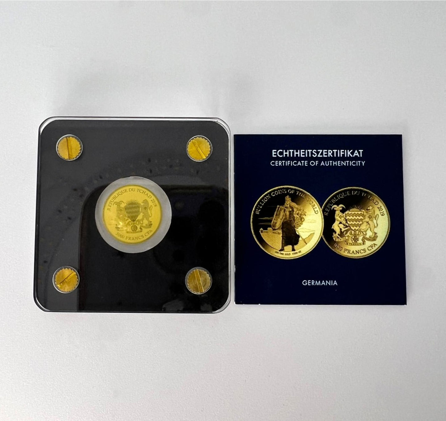 Tschad 3000 Francs 2019 Germania Gold