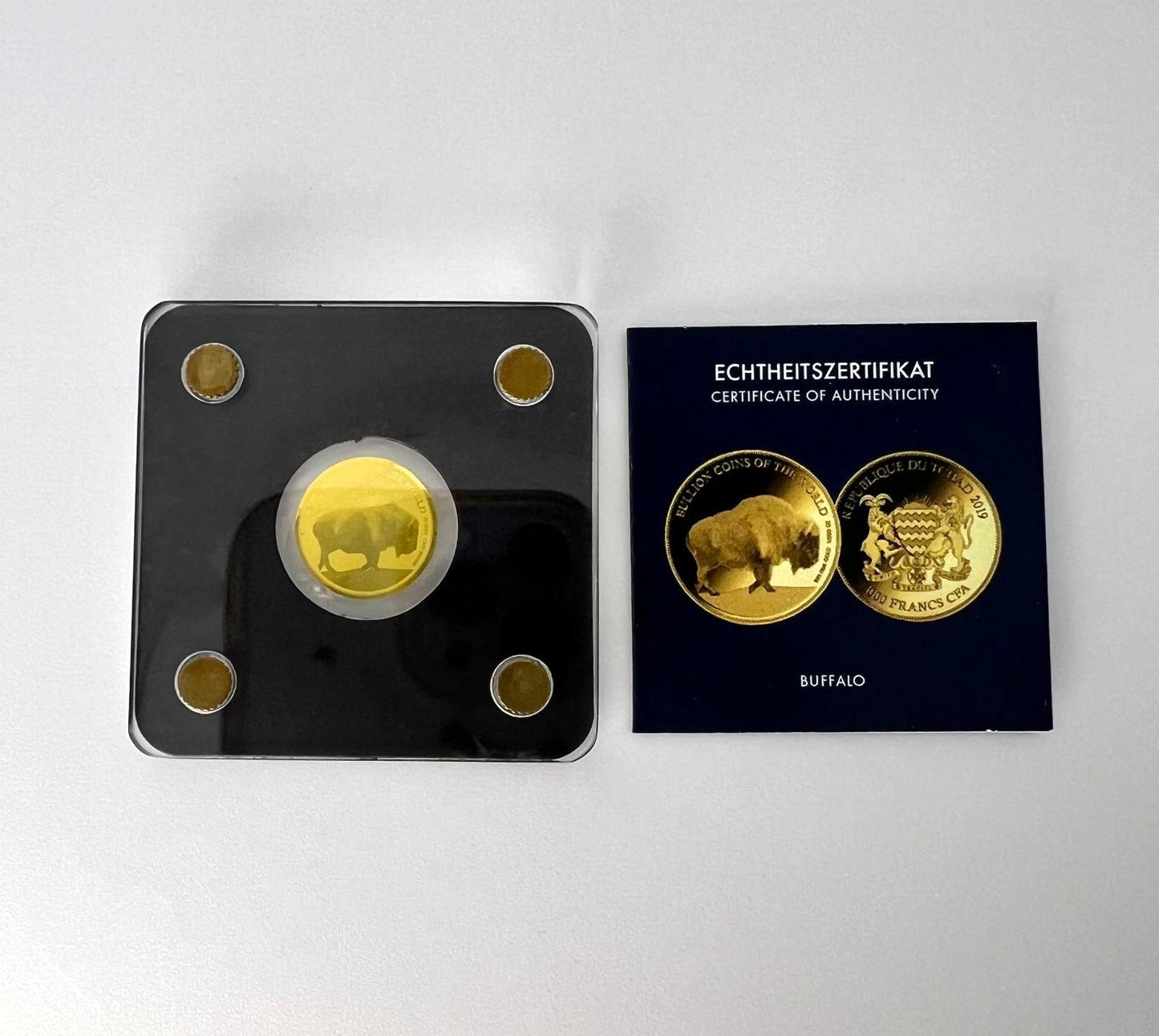 Tschad 3000 Francs 2019 Buffalo Gold 999