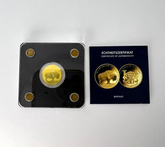 Tschad 3000 Francs 2019 Buffalo Gold 999