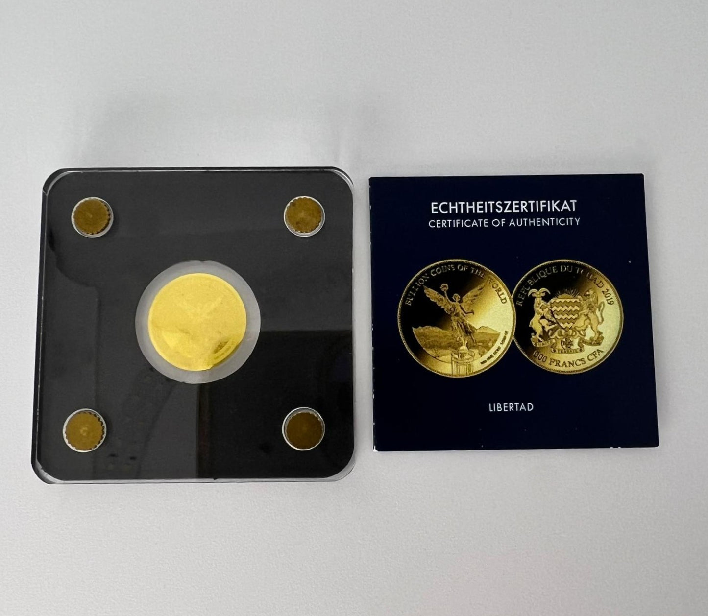 Tschad 3000 Francs 2019 Libertad Gold 999