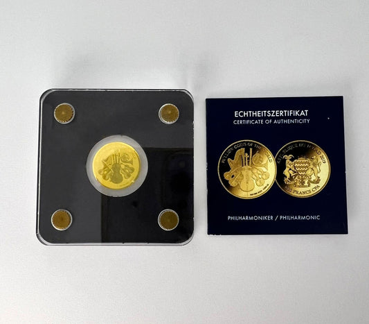 Tschad 3000 Francs 2019 Philharmoniker Gold 999