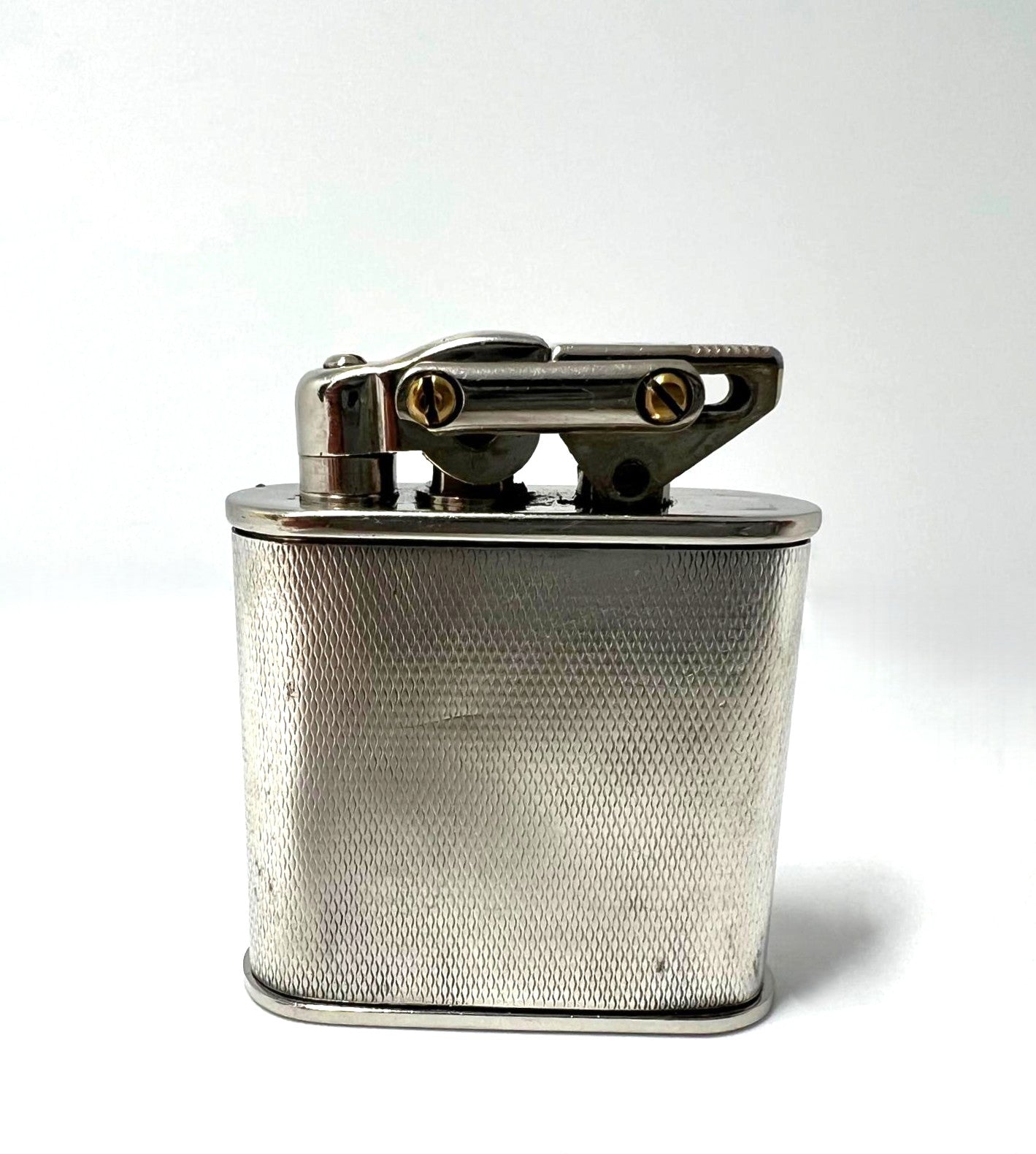 Antikes Art Deco Benzinfeuerzeug 835 Silber 