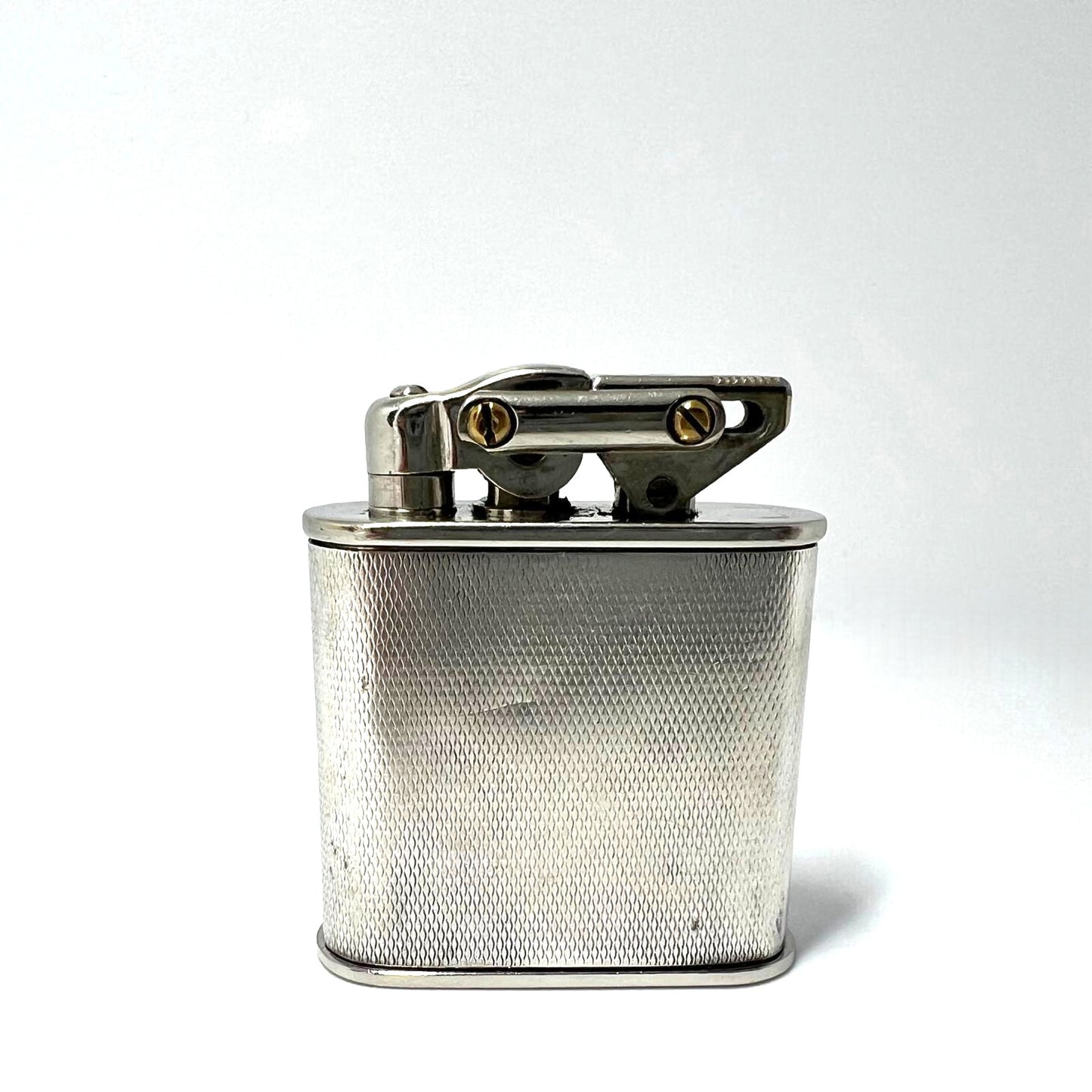 Antikes Art Deco Benzinfeuerzeug 835 Silber 
