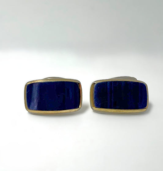 Manschettenknöpfe Blaues Tigerauge