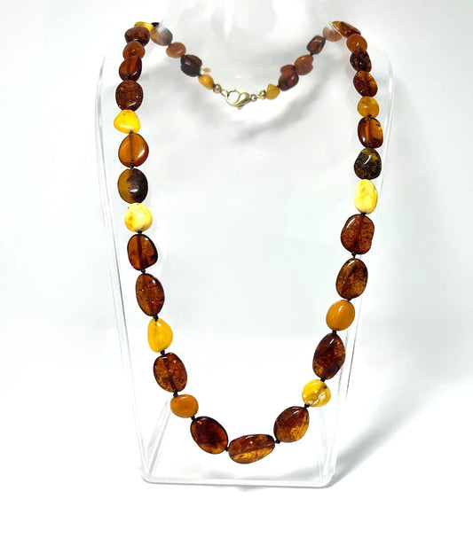 383-Vintage-Bernsteinkette