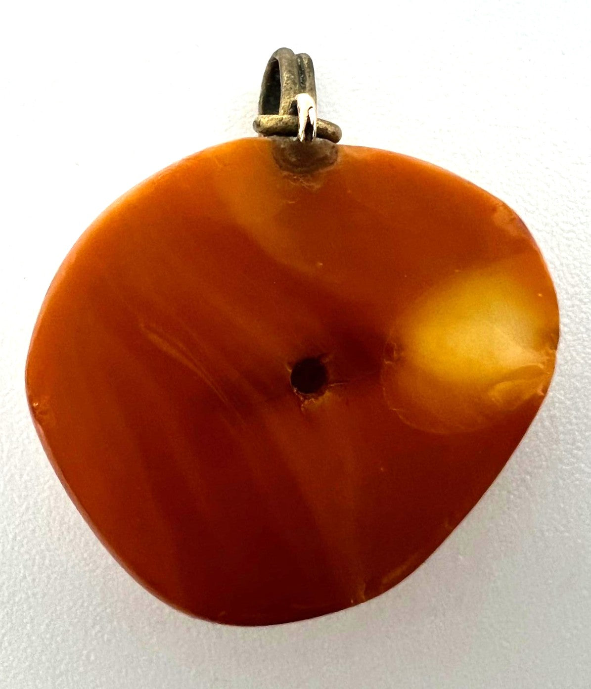 Antiker Butterscotch Bernstein Anhänger