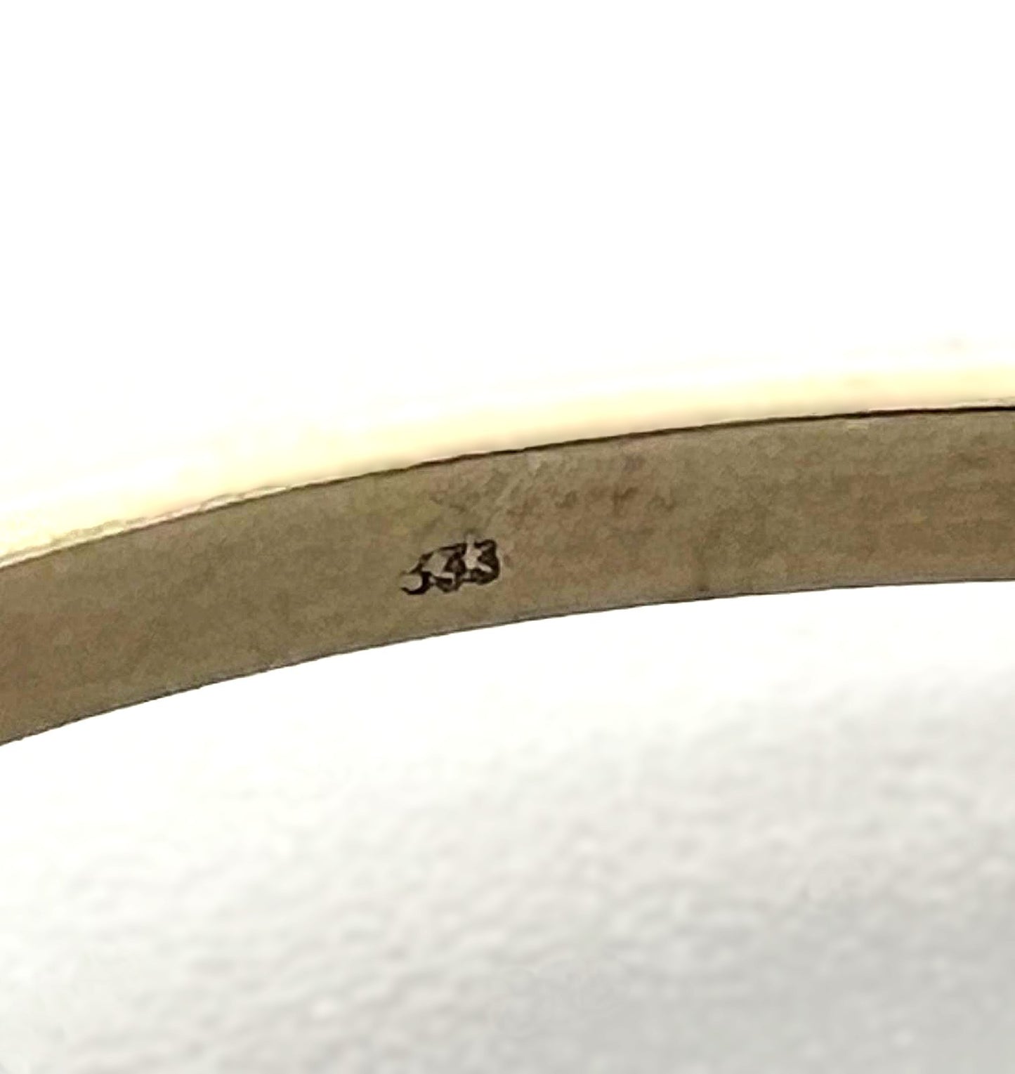  Granat-Armreif aus 333 Gold 