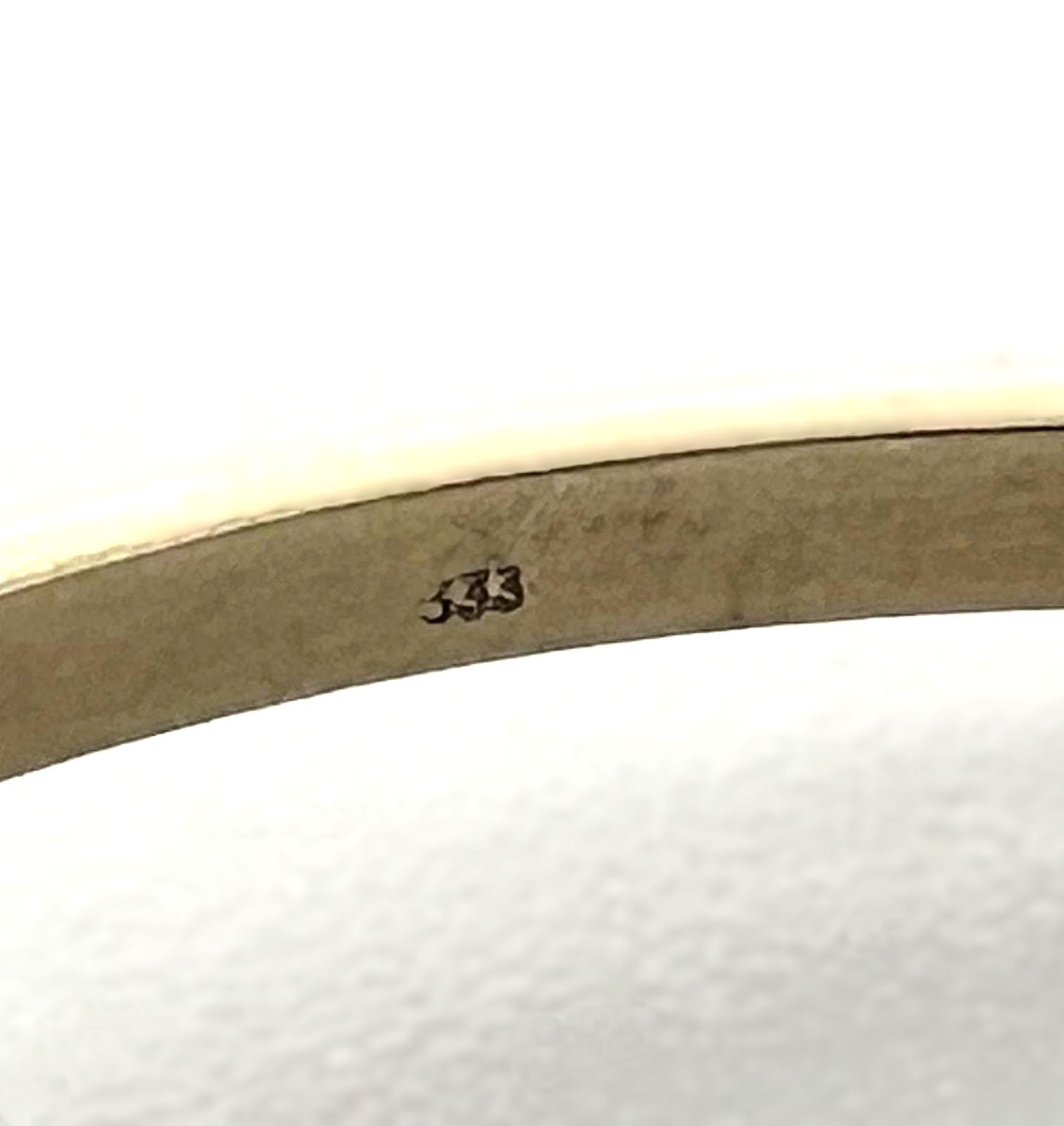  Granat-Armreif aus 333 Gold 