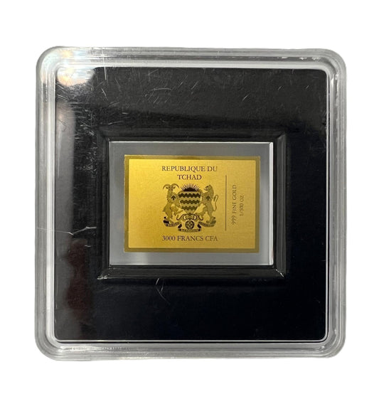 Berlin Eisbein Goldplättchen 999 Feingold