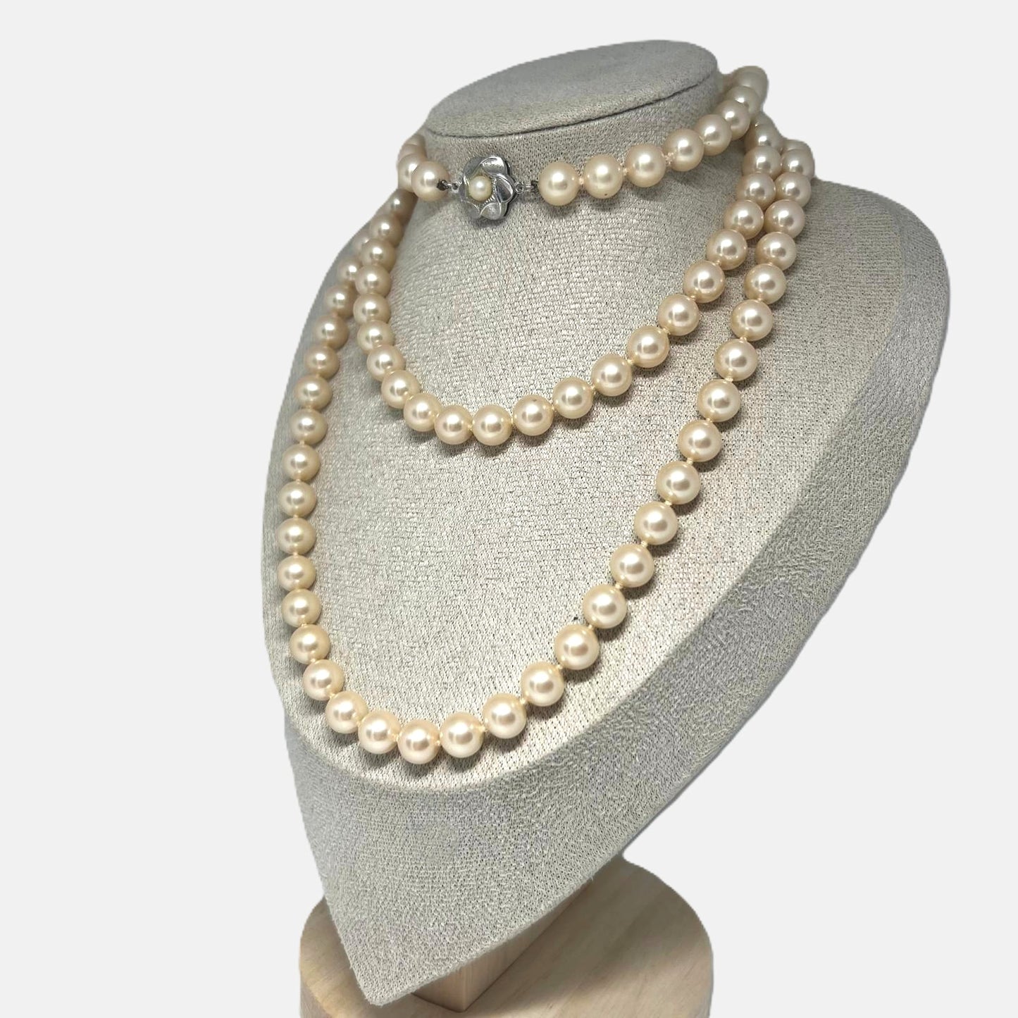 Lange Vintage Perlenkette