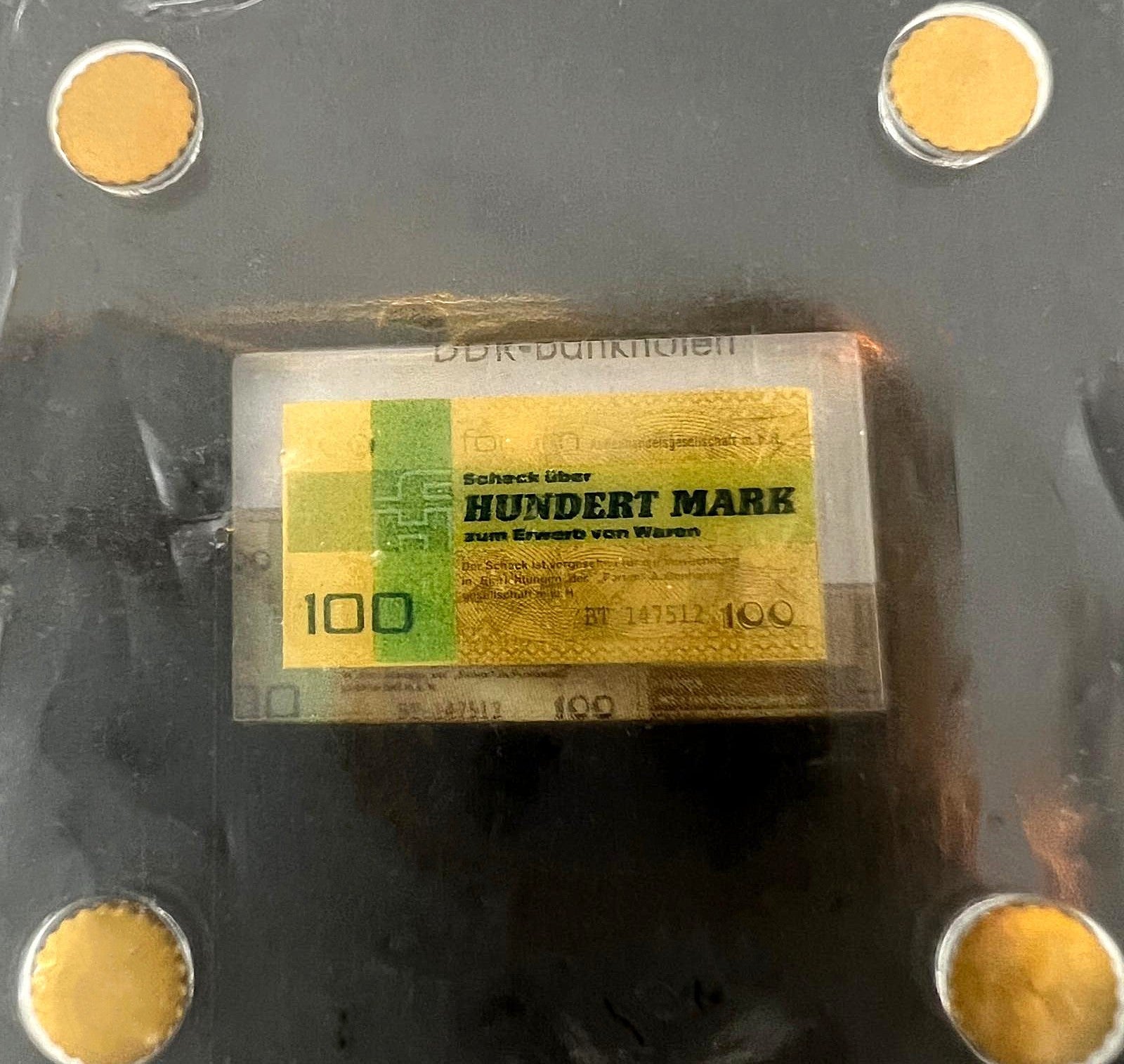 100 Mark Goldbarren