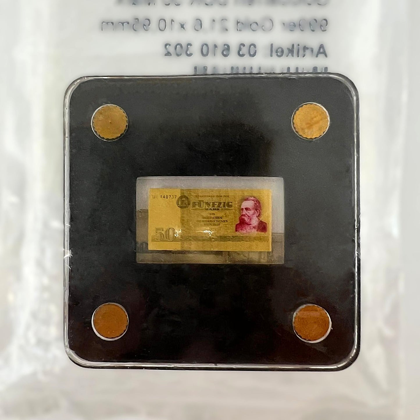 DDR 50 Mark Goldbarren