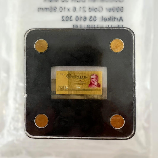 DDR 50 Mark Goldbarren