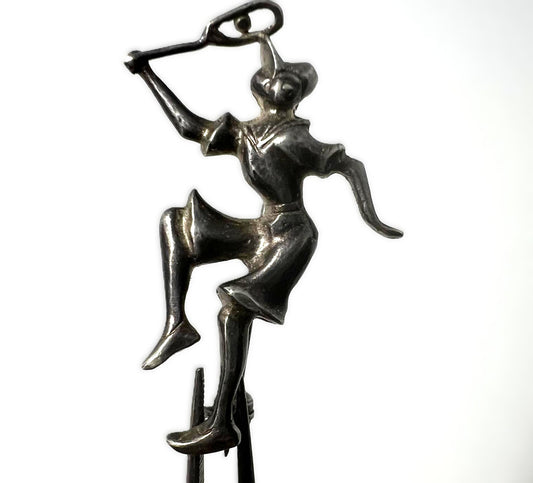 Antike Art-Deco-Brosche