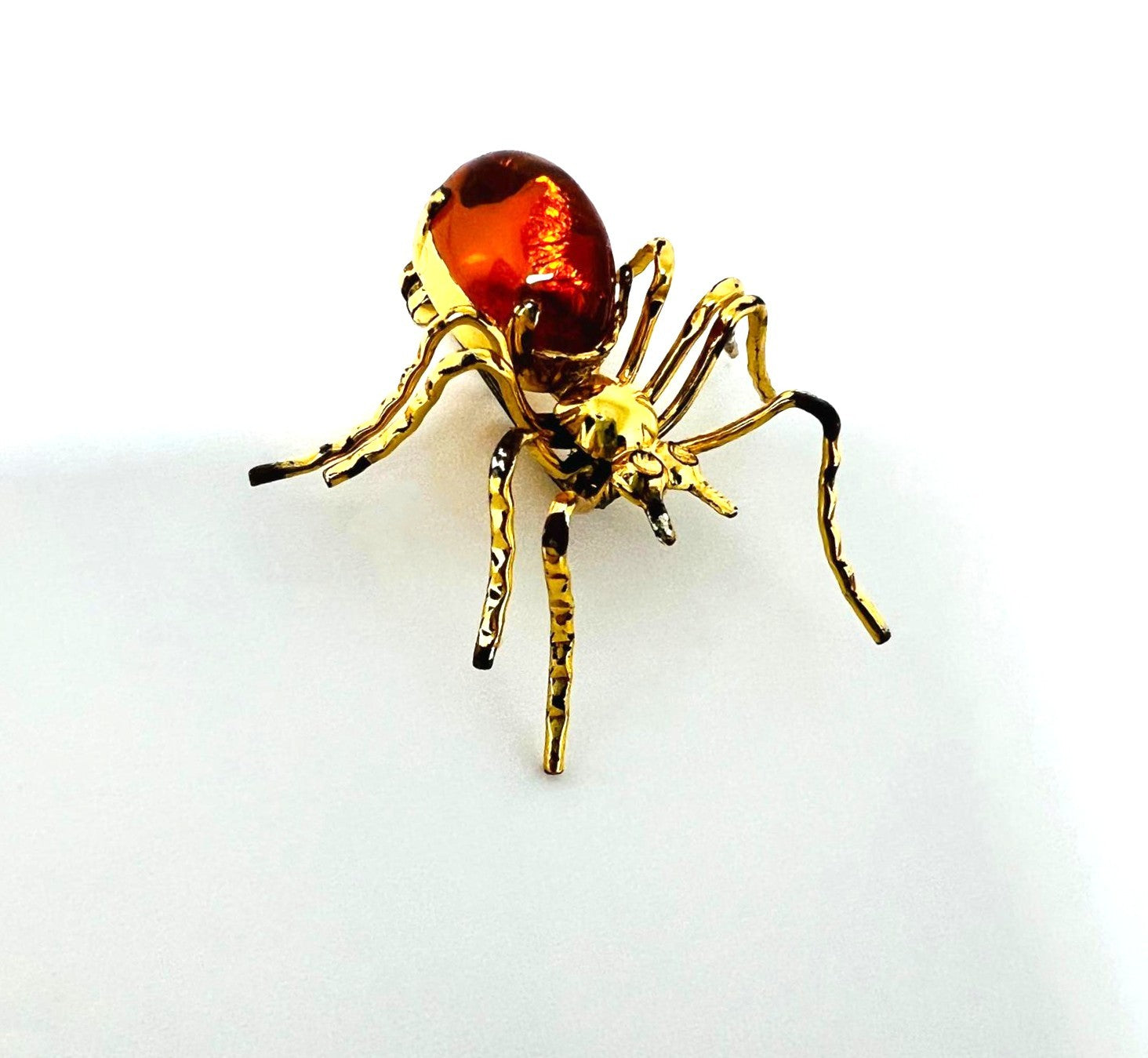 Vintage Bernstein-Brosche Spinne