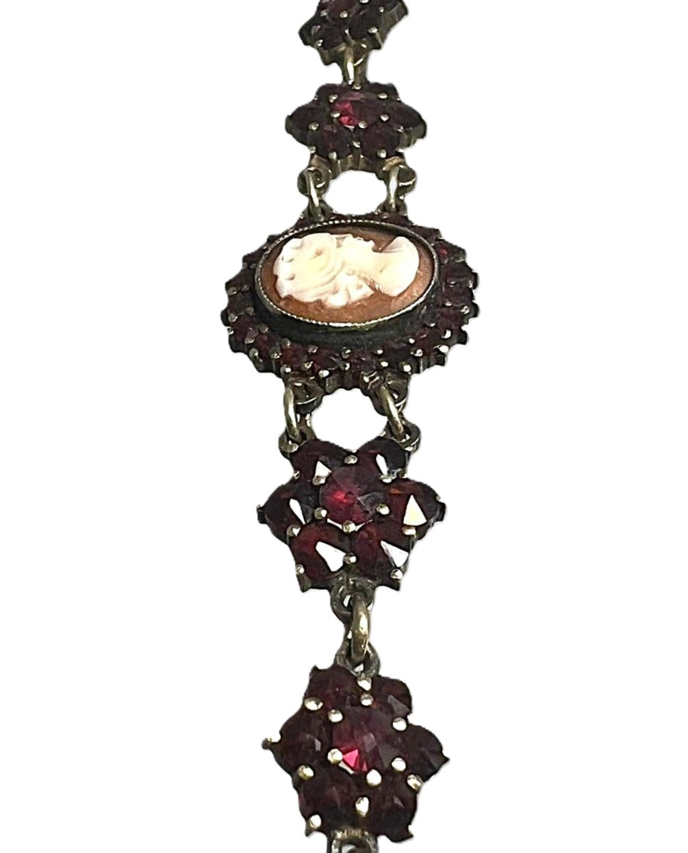 Antikes Granat-Kamee-Armband 
