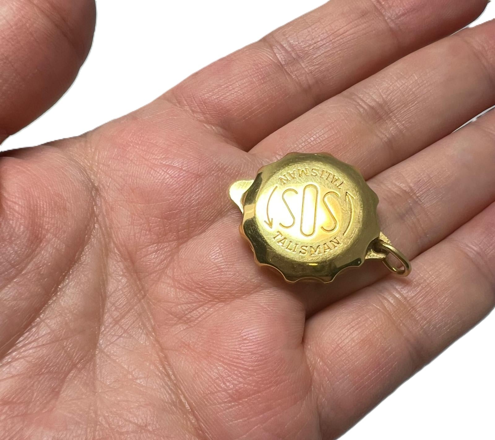 Vintage SOS-Talisman 