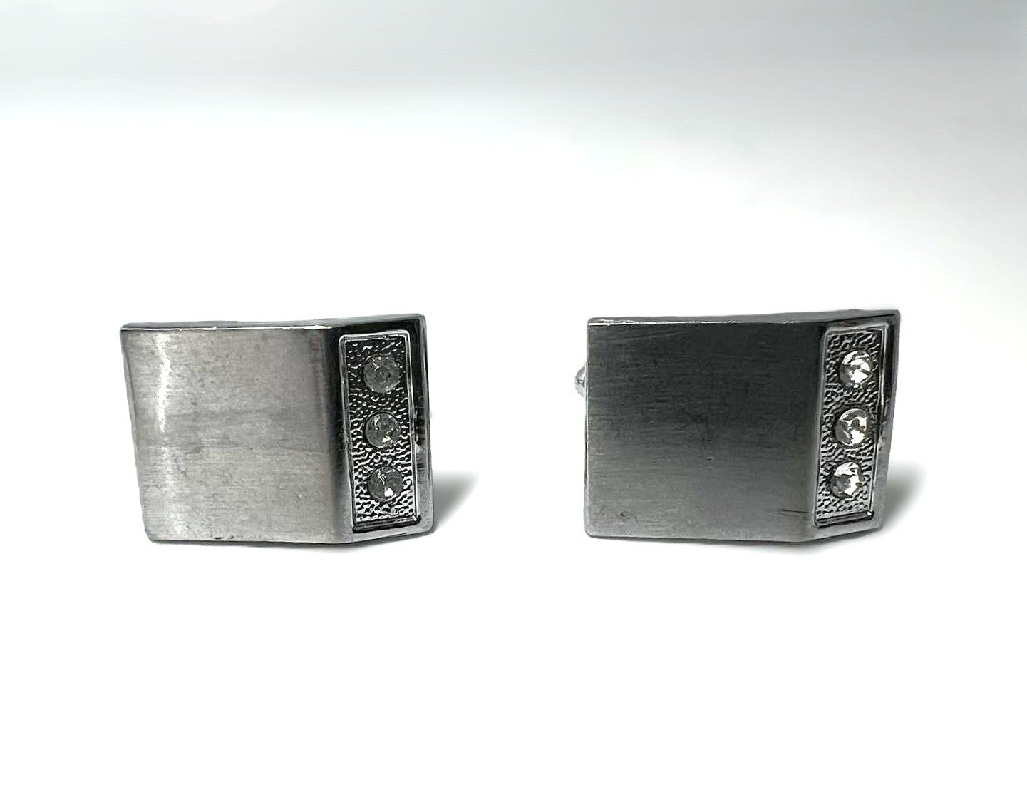 Vintage Manschettenknöpfe mit Strass 