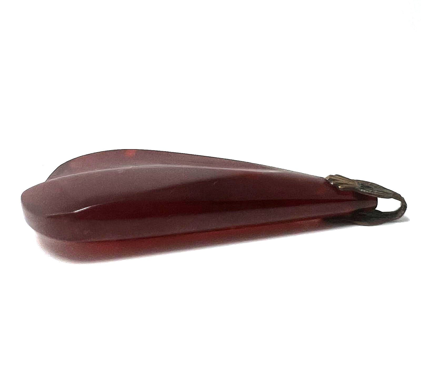 Art Deco Cherry Bakelit/Catalin Anhänger