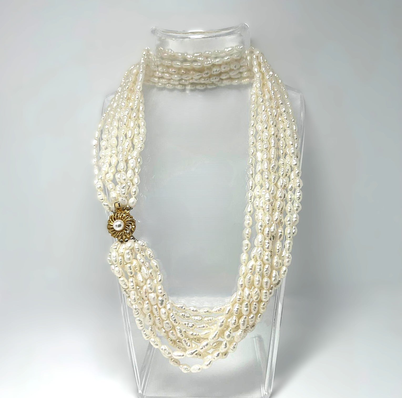 Süßwasserperlen-Collier 