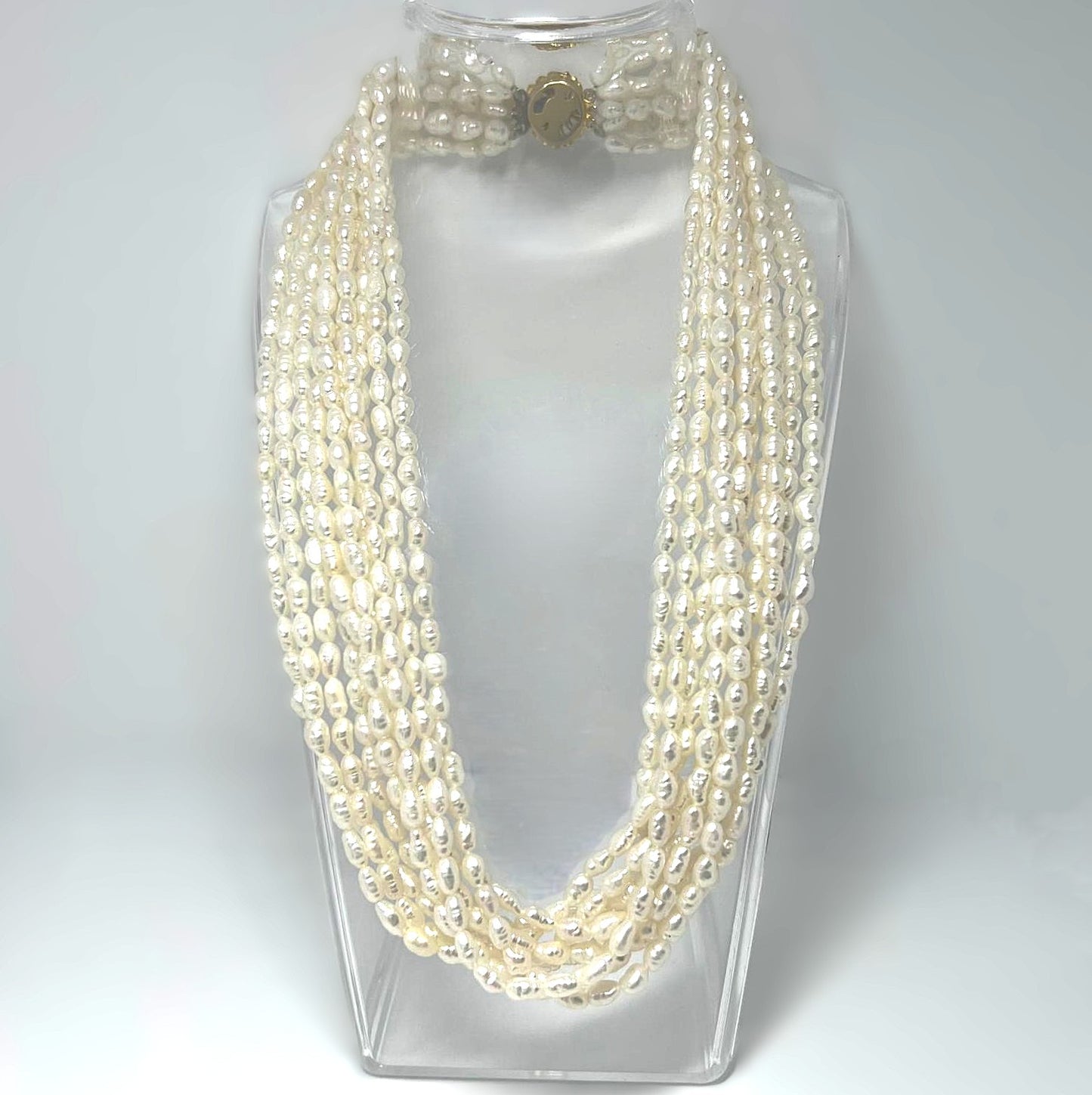 Süßwasserperlen-Collier 