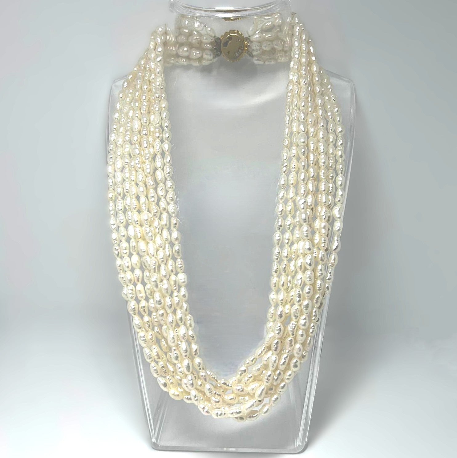 Süßwasserperlen-Collier 