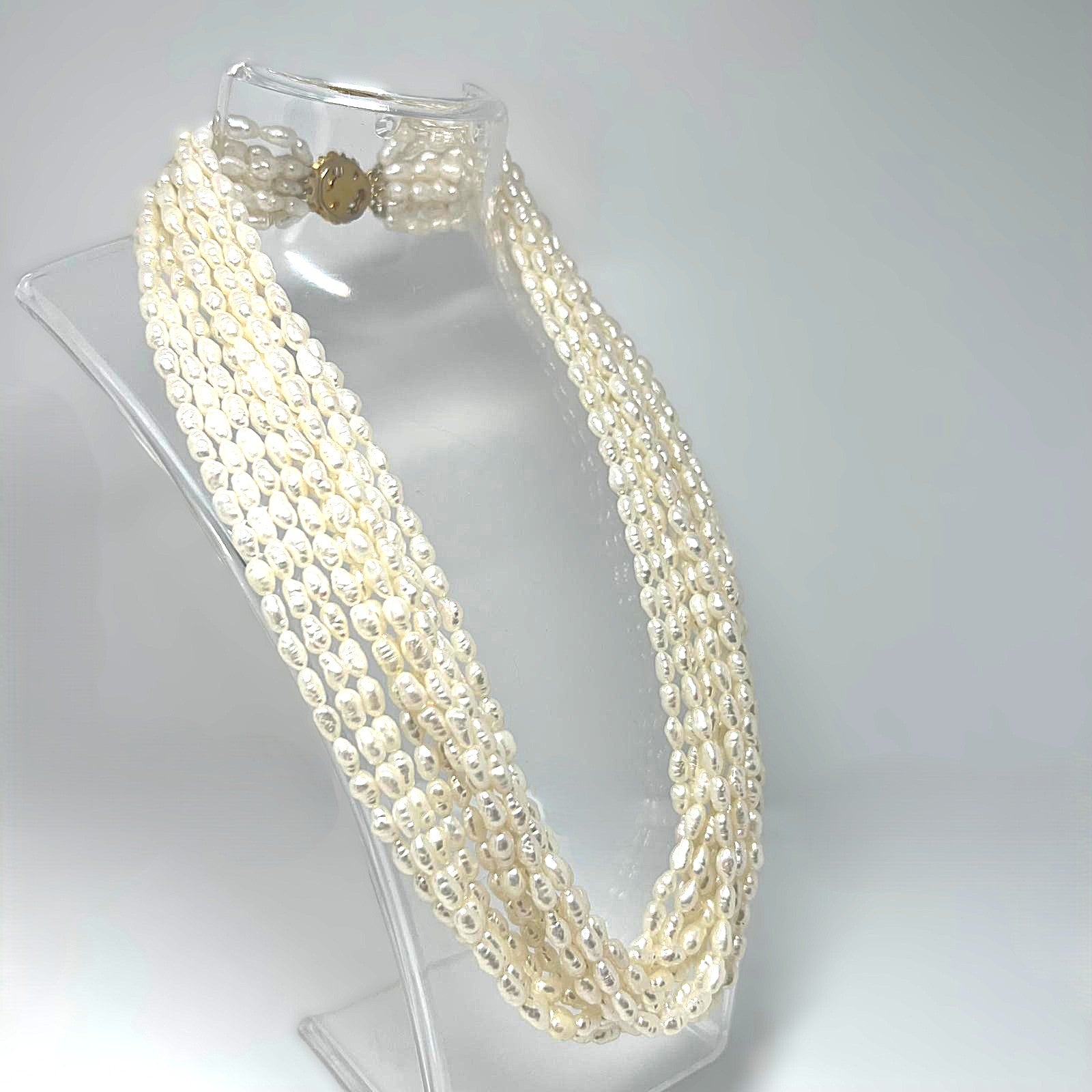 Süßwasserperlen-Collier 