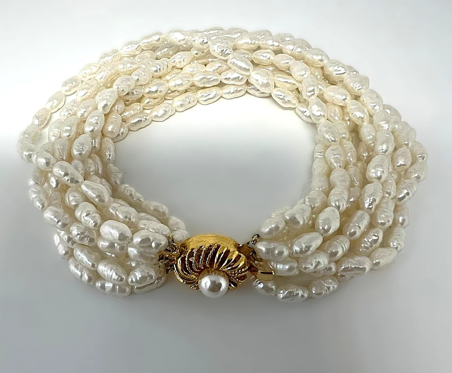 Süßwasserperlen-Armband 