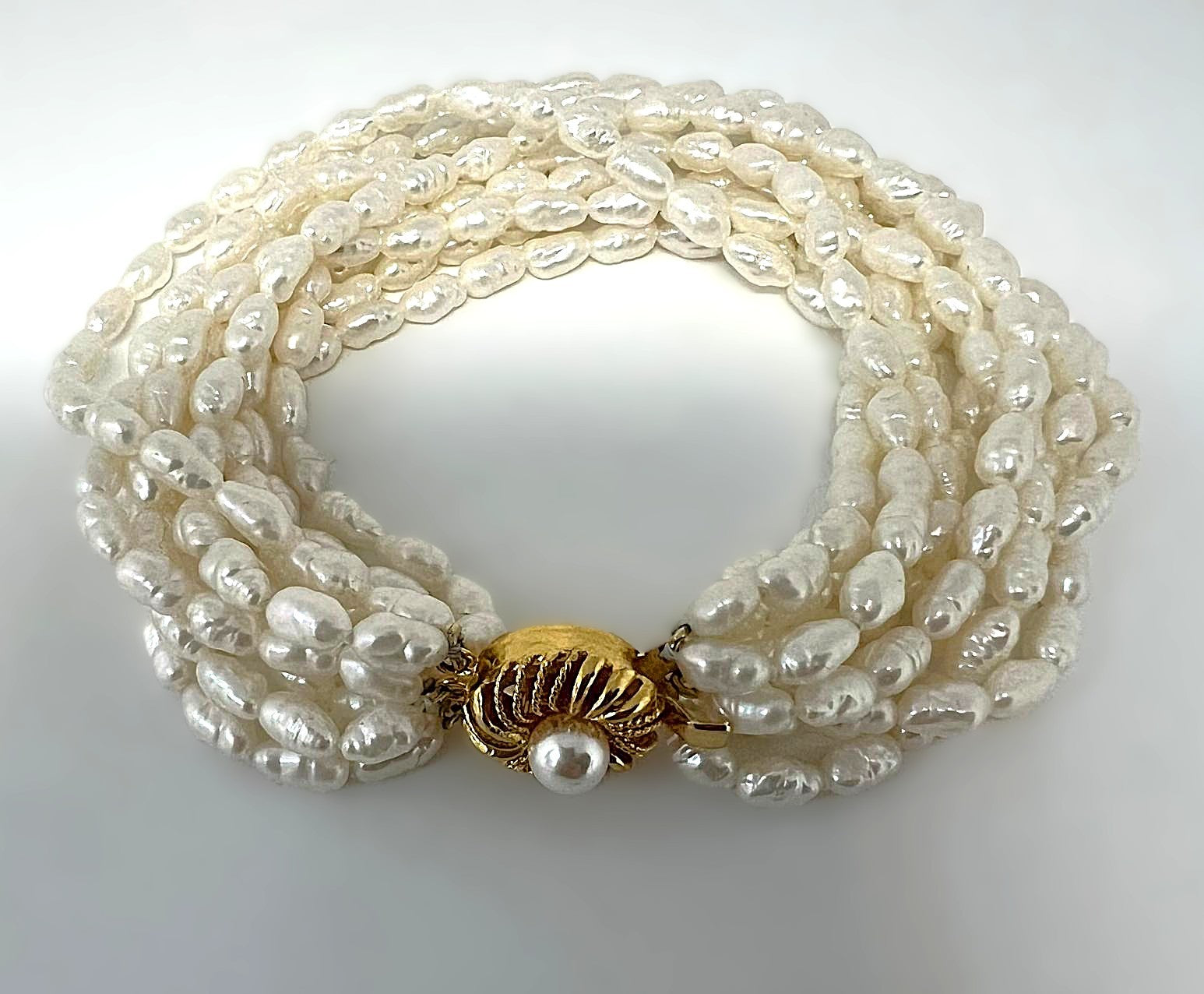 Süßwasserperlen-Armband 