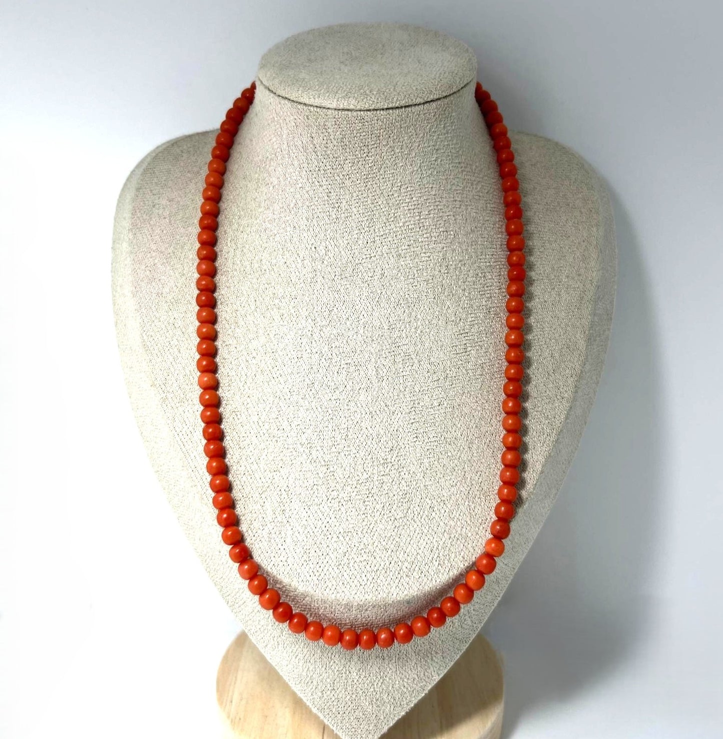 Vintage italienische Korallenkette