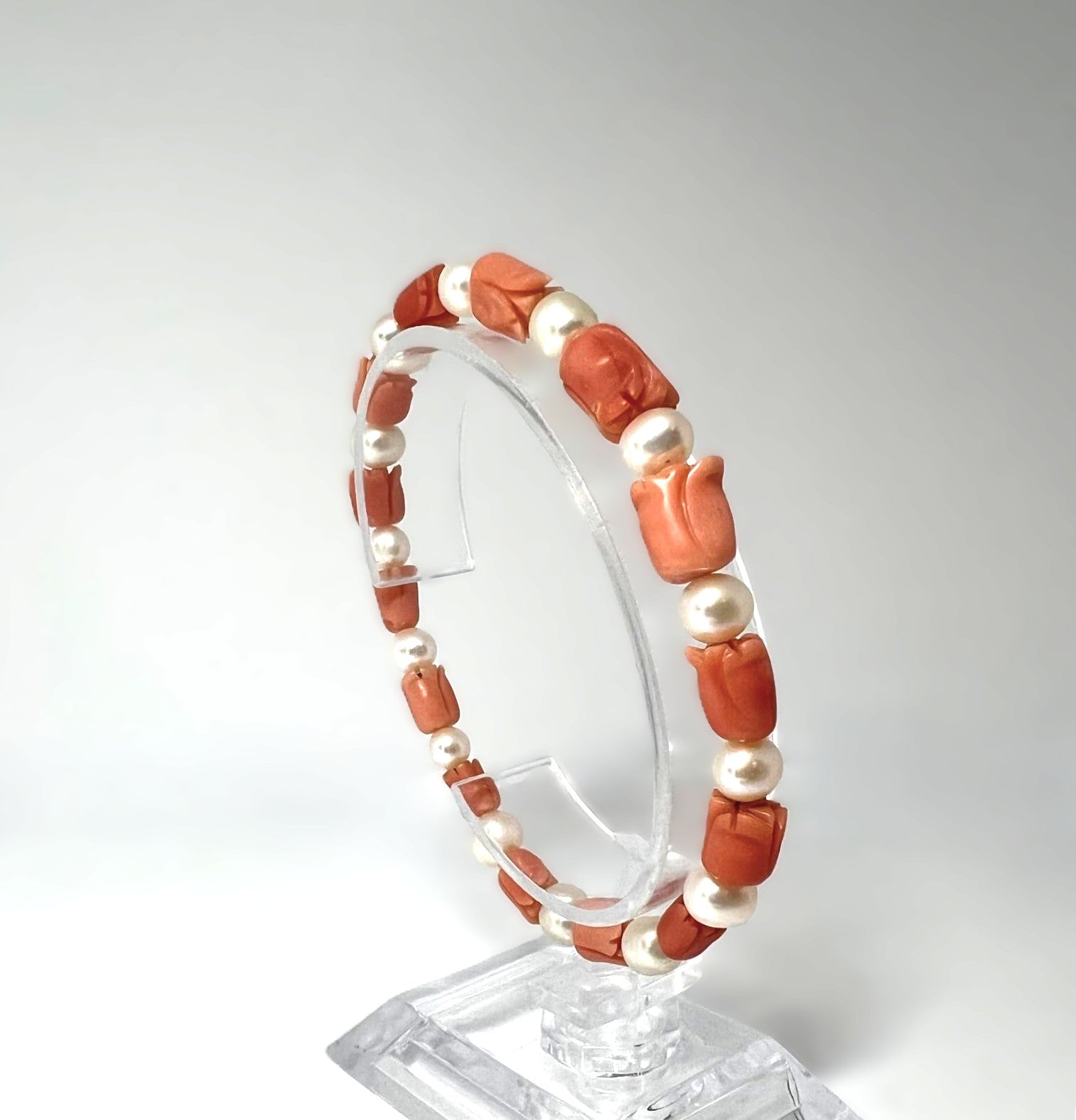 Vintage Korallenarmband 