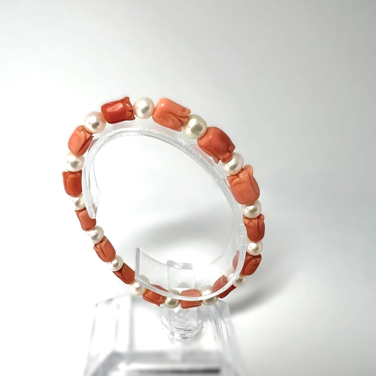  Vintage Korallenarmband 