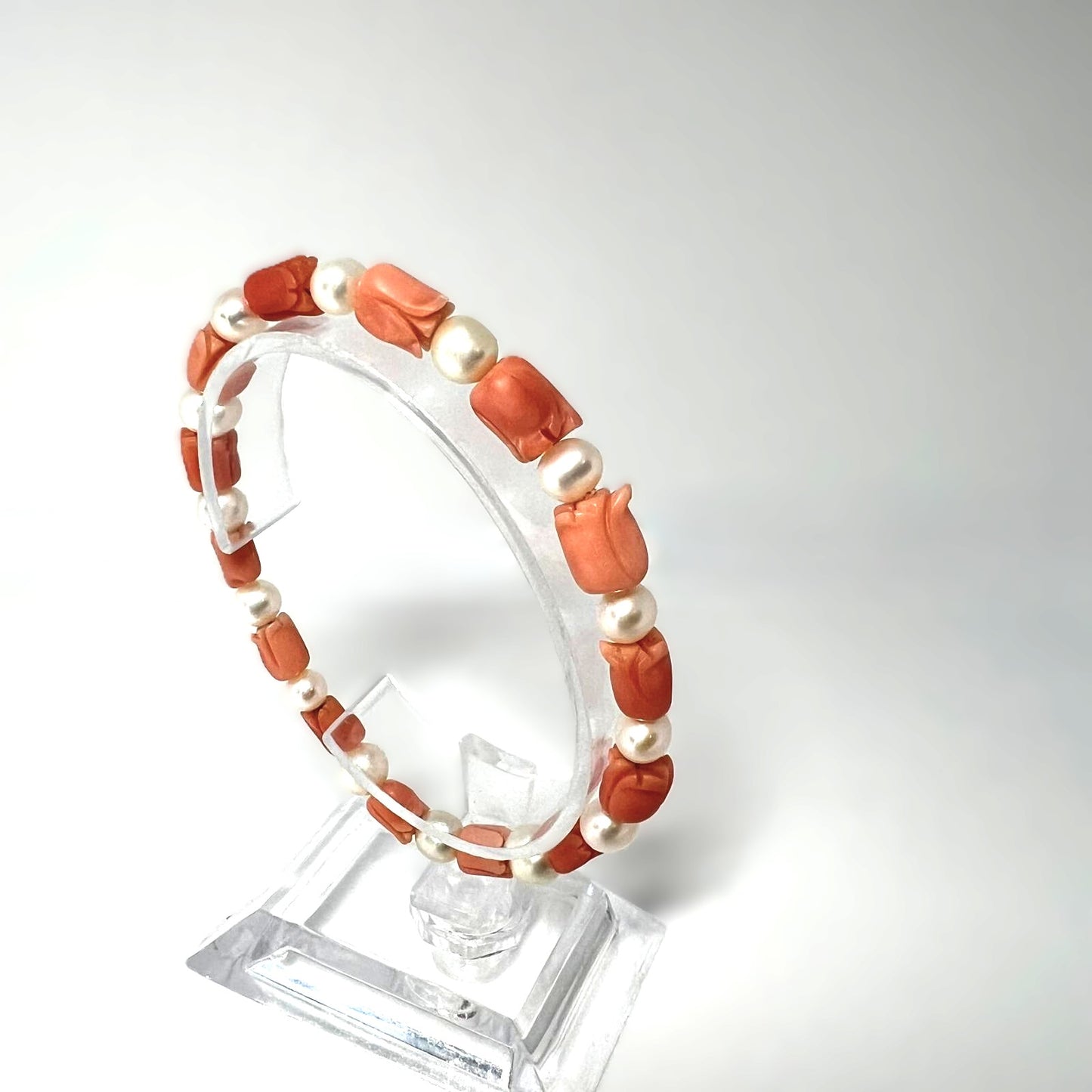  Vintage Korallenarmband 