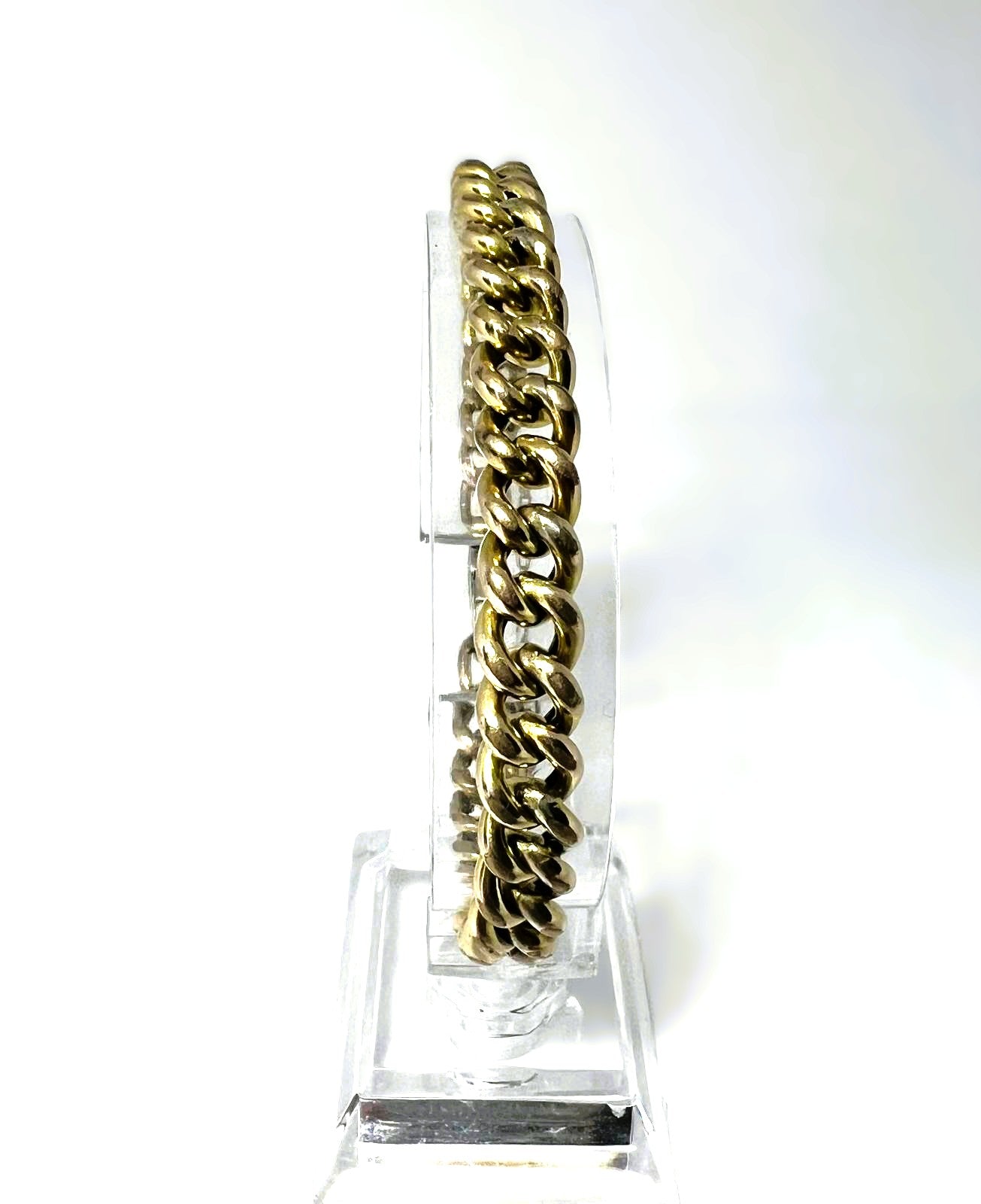 Vintage 925 Silber Panzerarmband 