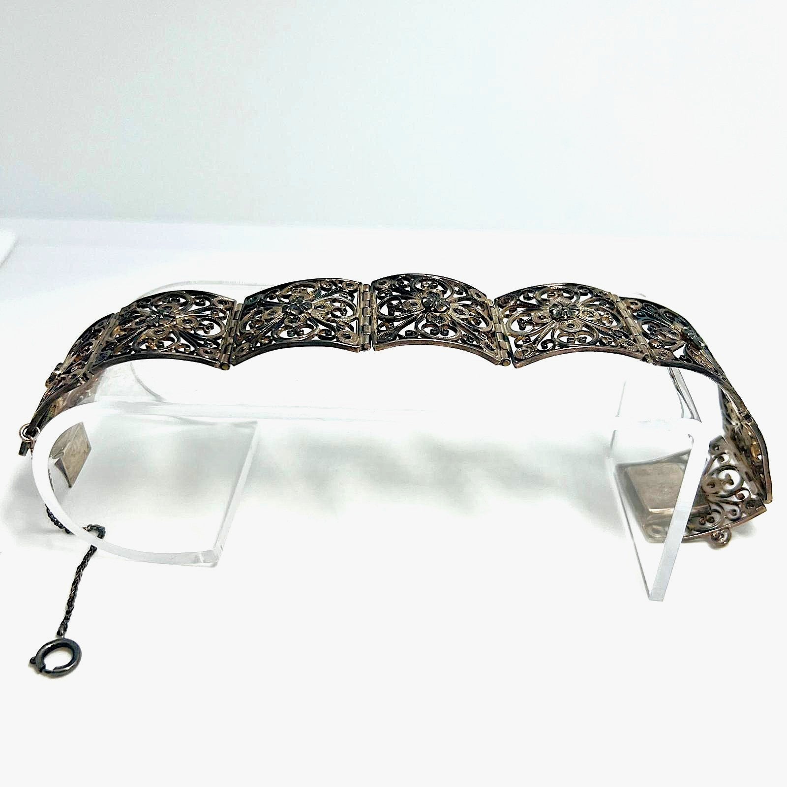 835 Silber Armband Art Déco