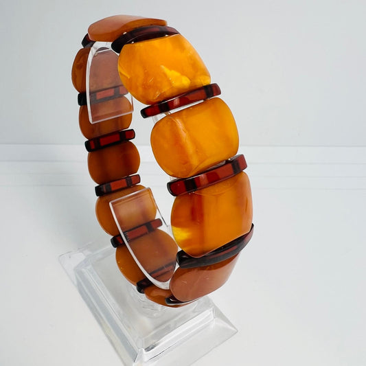 Amber Cognac Bernstein Armband