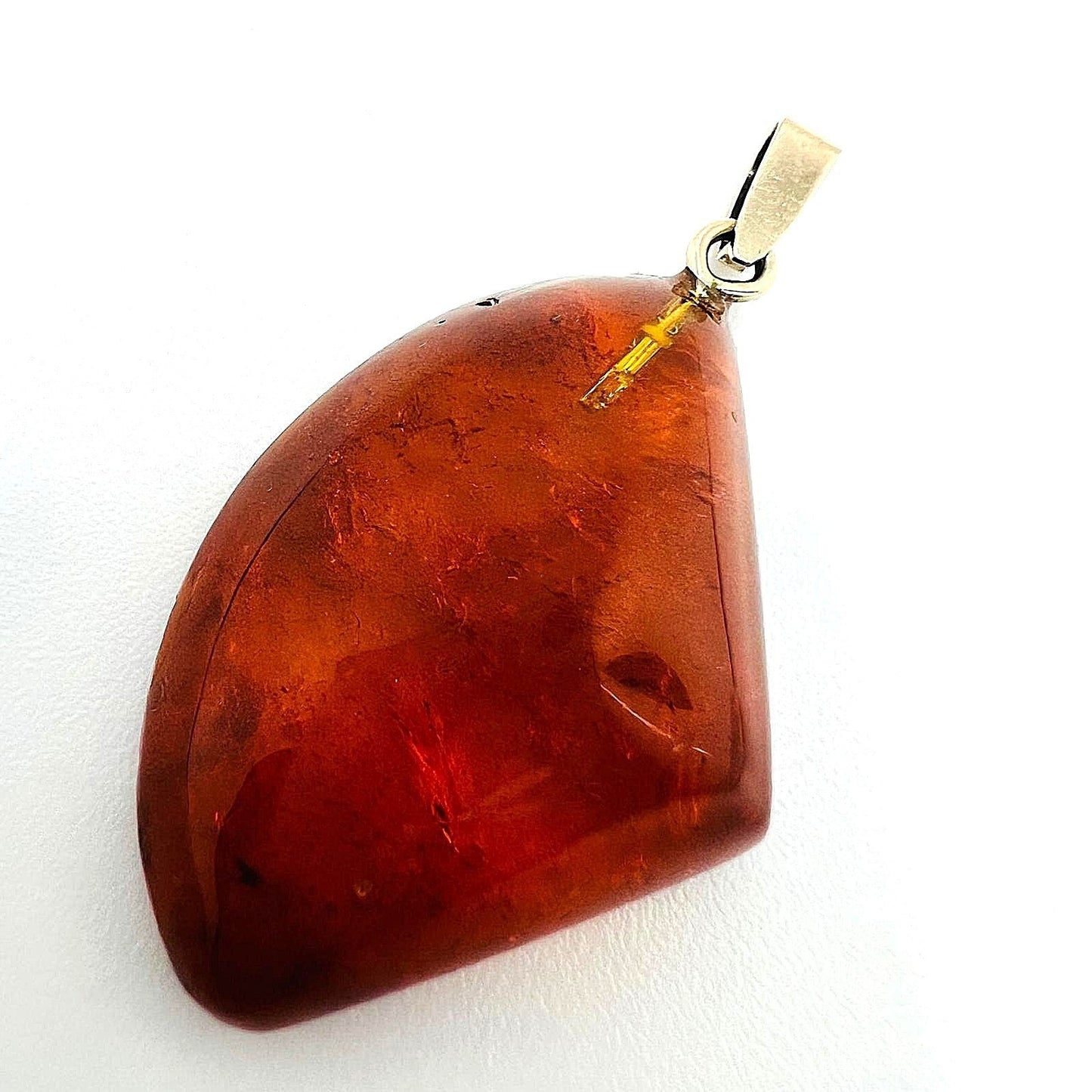 Amber Pendant with 333 Gold