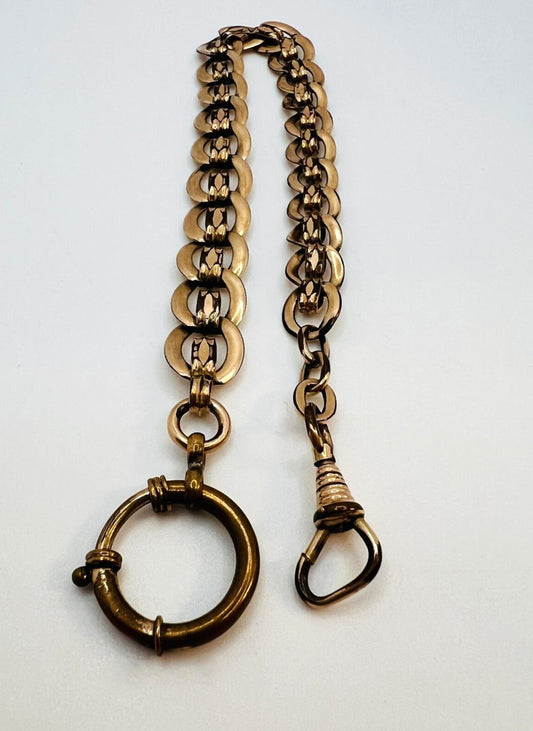 Antike Biedermeier Taschenuhrkette 