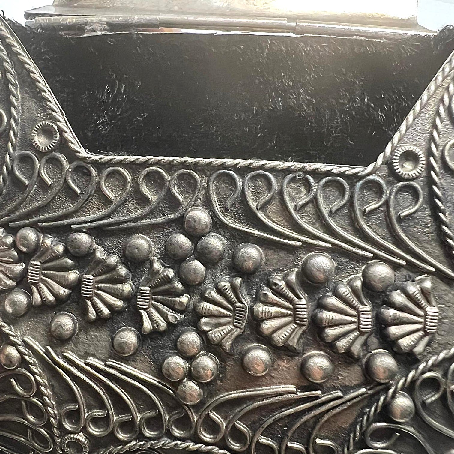 Antike Silber-Tasche 