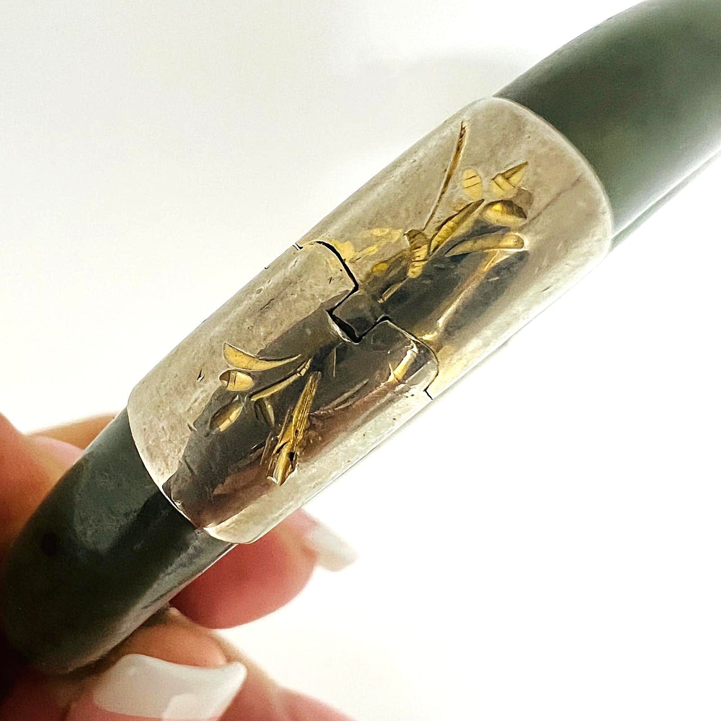 Eleganter Art Déco Armreif