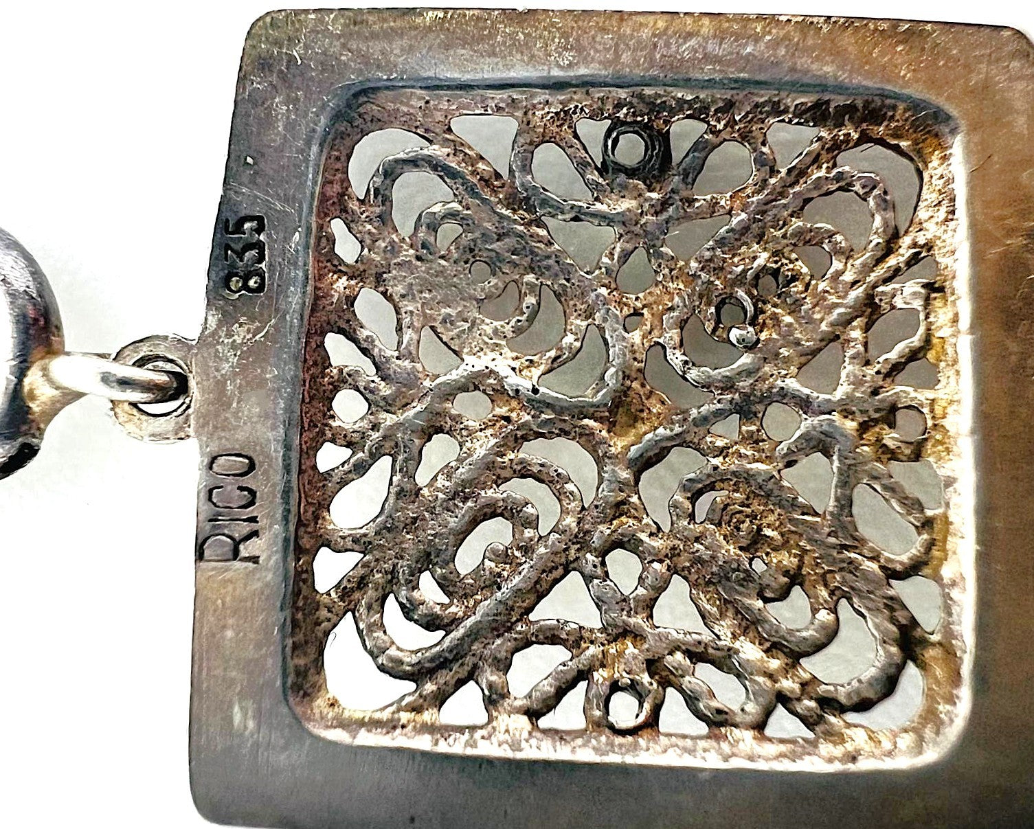 Art Deco 835er Silber-Filigranarmband