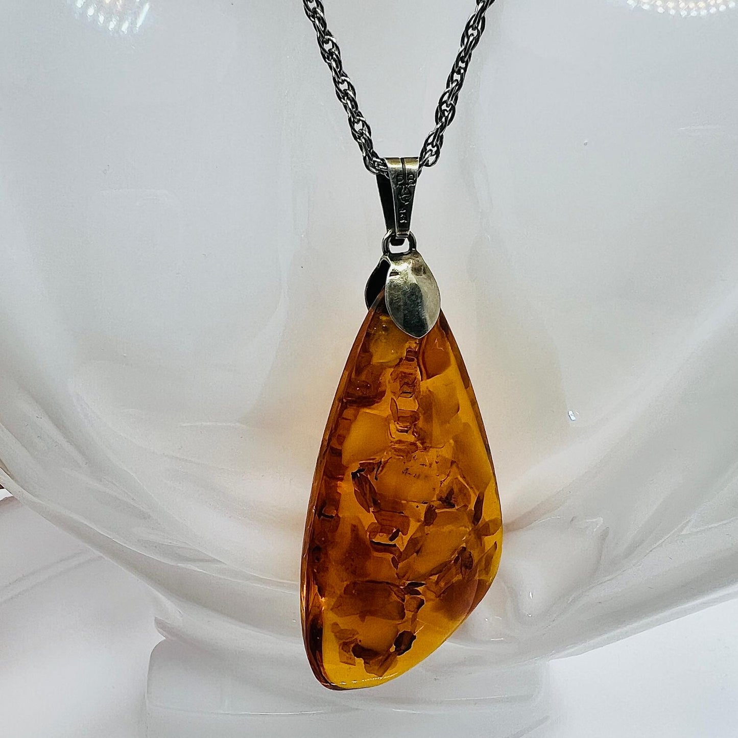 Vintage Schmuck Art Deco Fischland Bernstein 