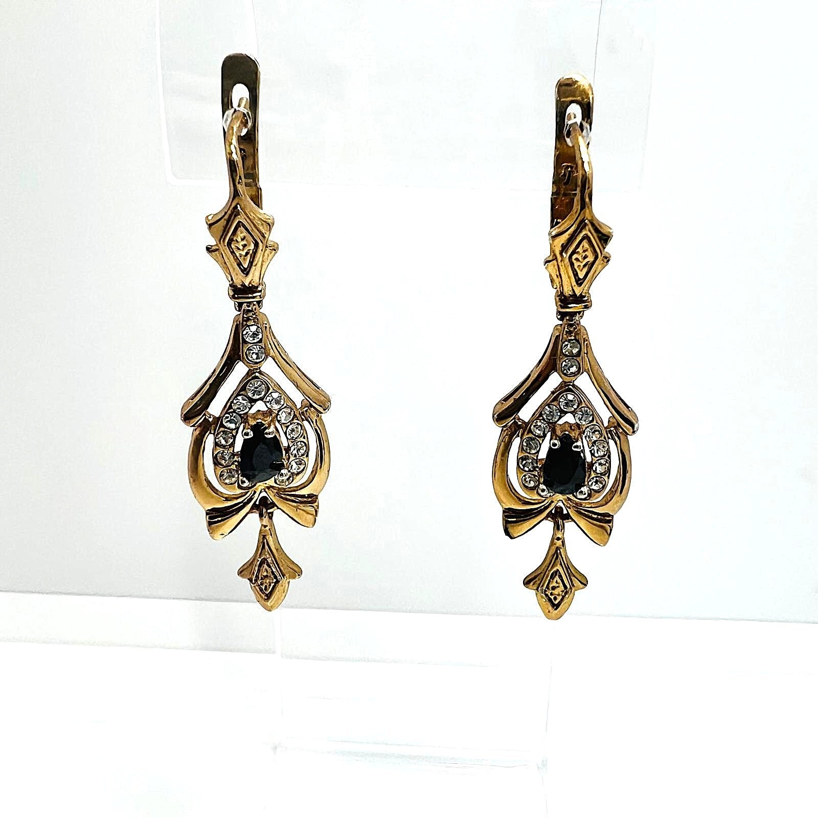 Art Déco Vintage Ohrringe