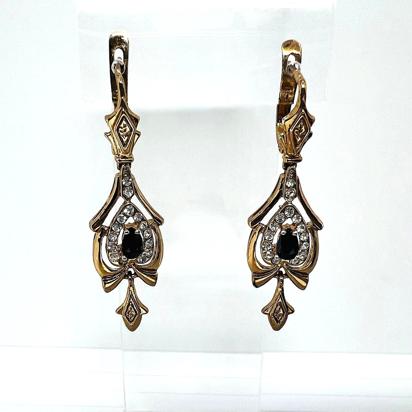 Art Déco Vintage Ohrringe