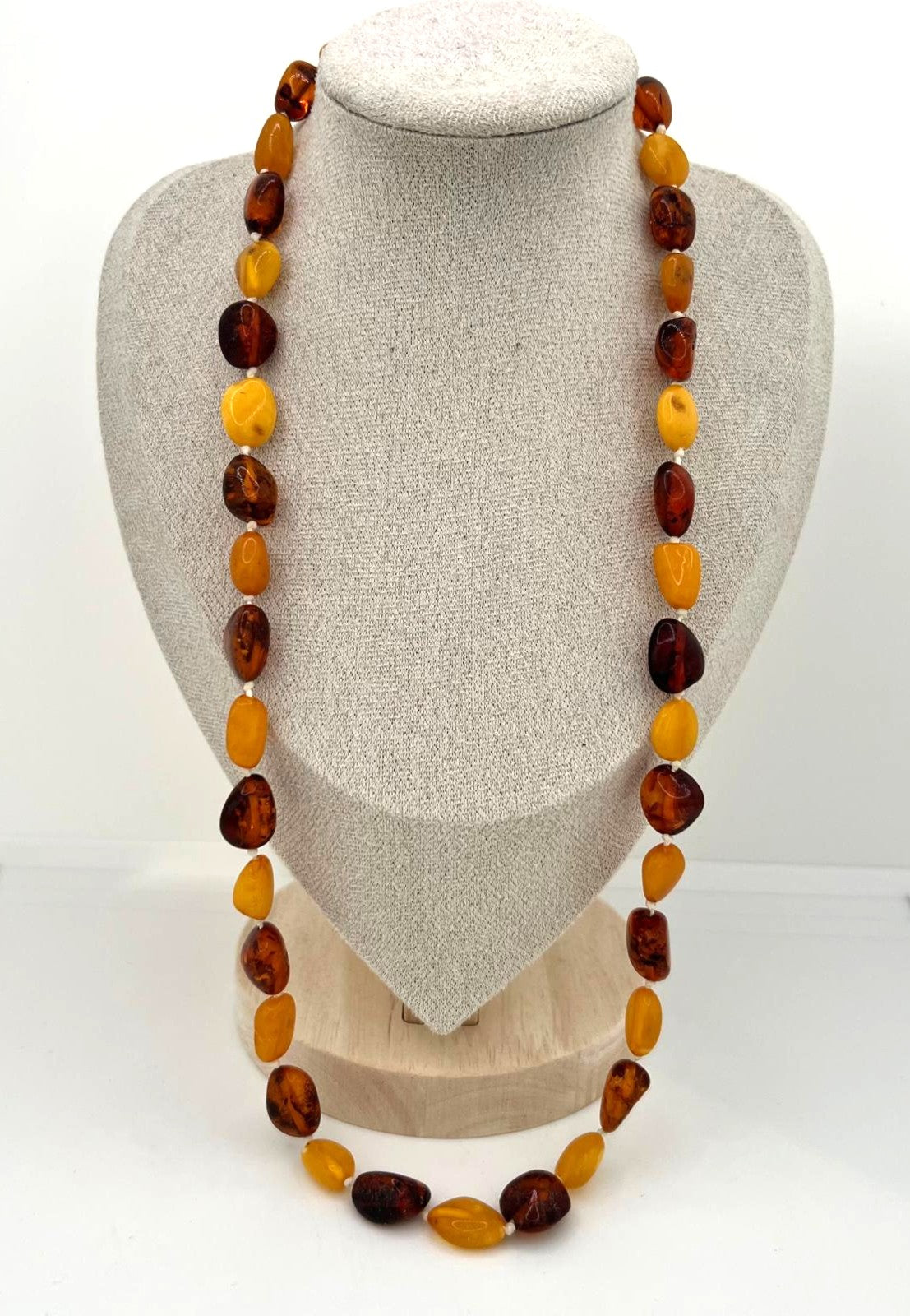 Bernstein Kette Butterscotch Amber 