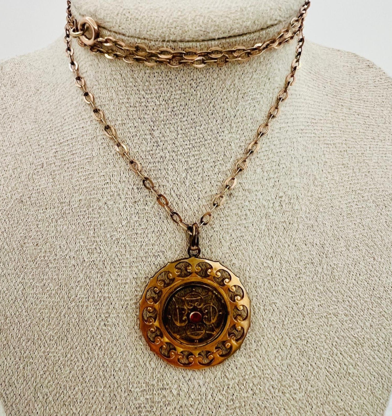 Biedermeier Tombak-Kette