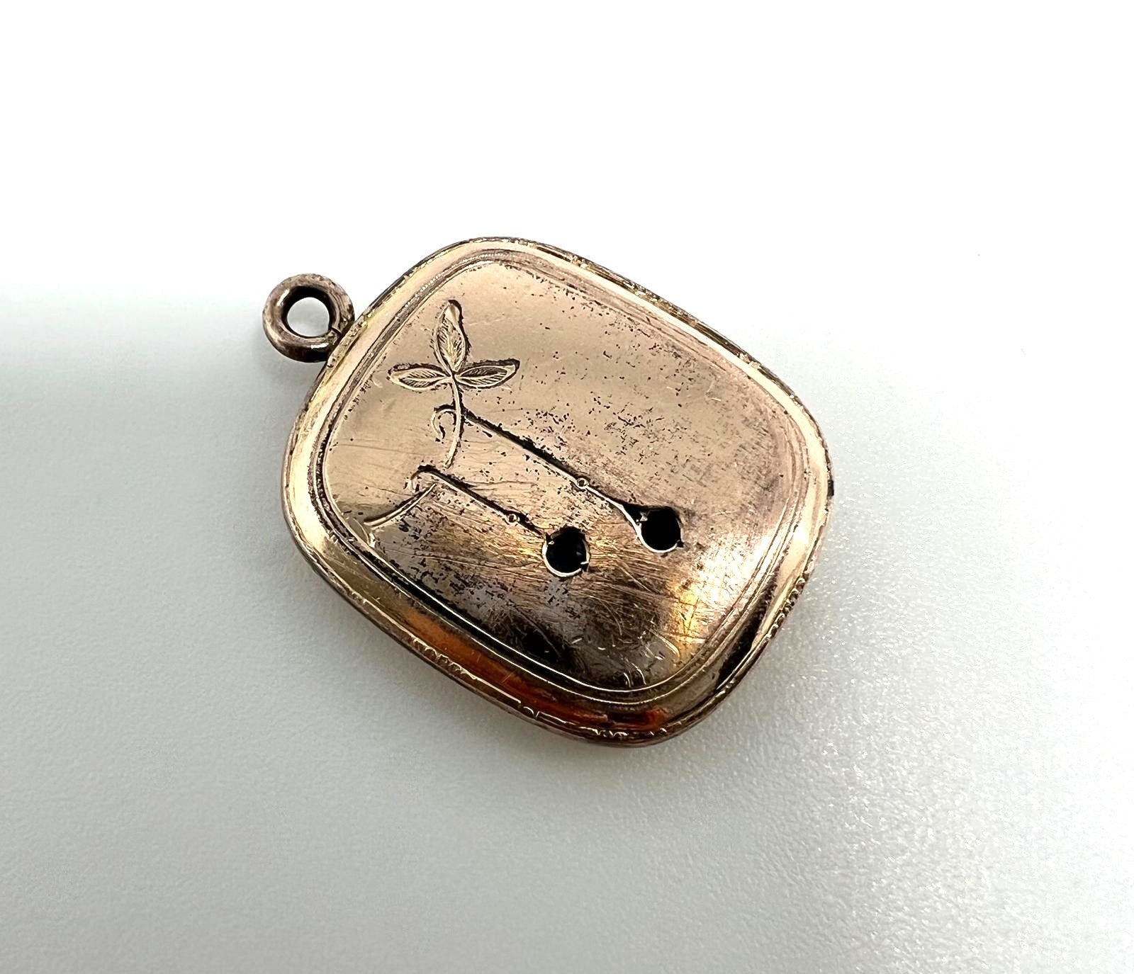  Biedermeier Tombak Pendant