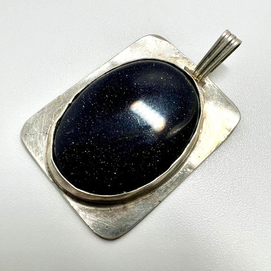 Blauer Goldfluss Anhänger