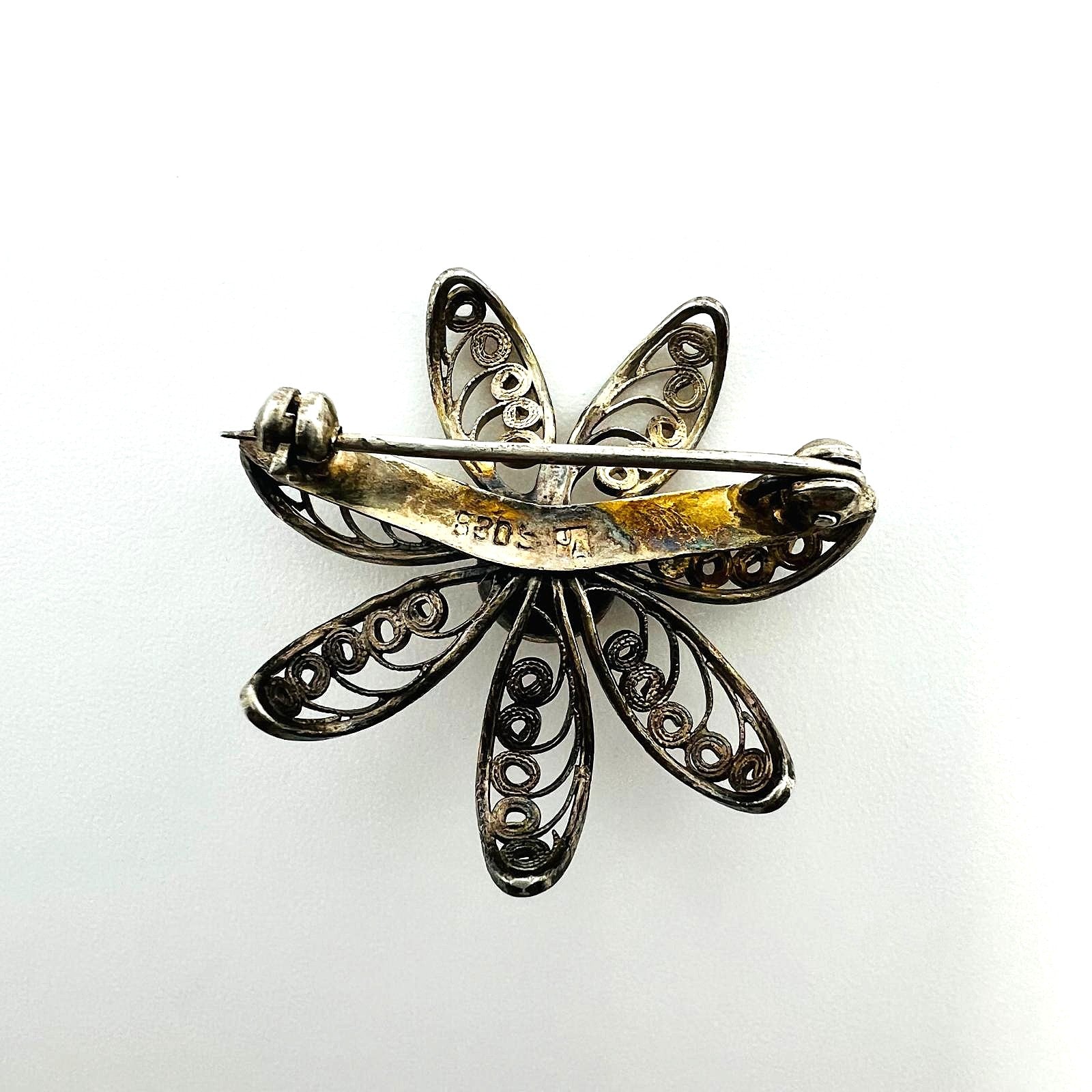 Brosche aus 830er Silber